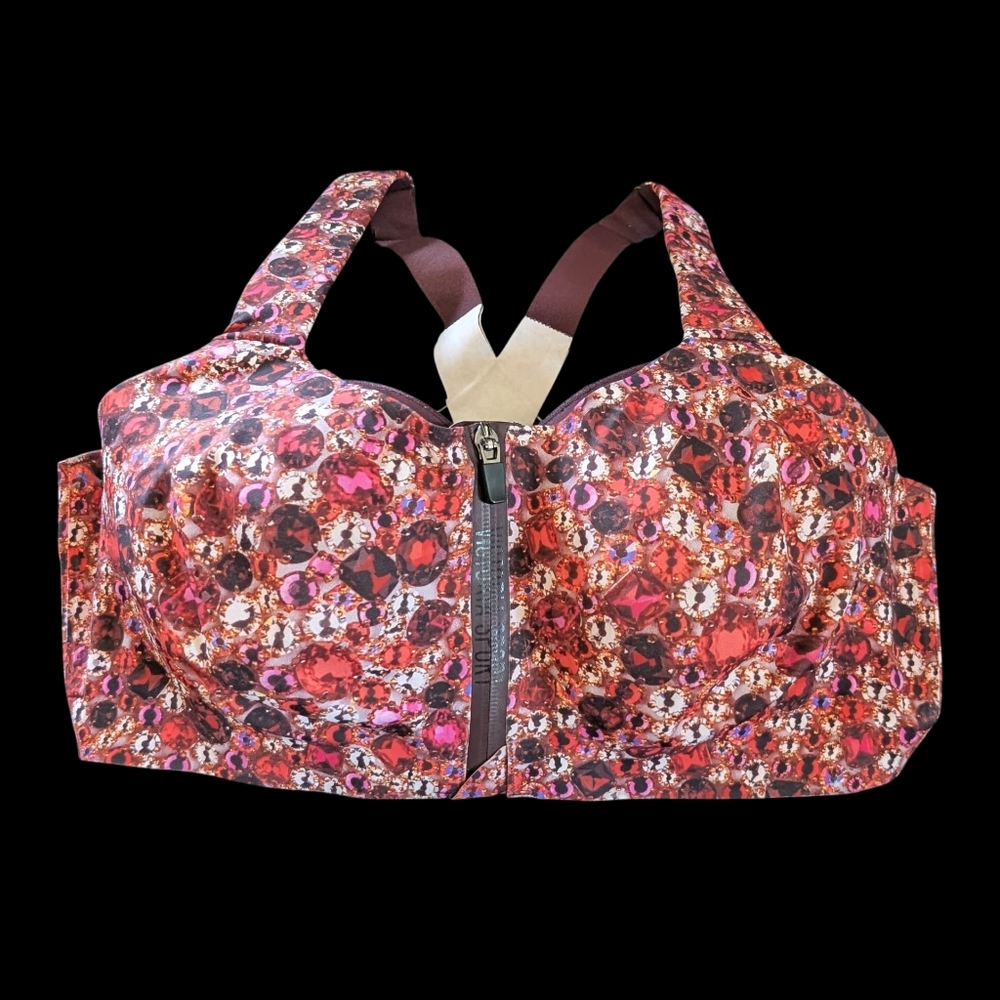 Victoria's Secret Red and Pink Sports Bra